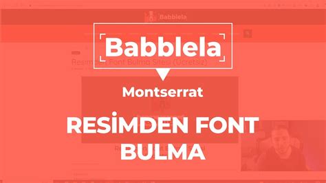 resimden font bulma.